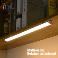 Vimite 35/45CM LED Study Reading Lamp Room Night Light Eye Protection USB Color-Changing Magnetic Desk Lamp Energy Saving for Cabinet Bedroom