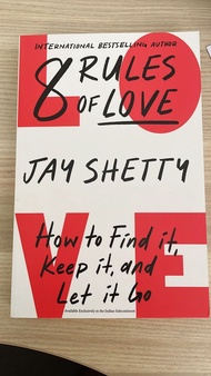[100%ORIGINAL] 8 Rules of Love : How to Find it Keep it and Let it Go ( CLEARANCE STOCK )