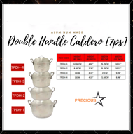 PRECIOUS STAR [1PC] High Quality Aluminum Double Handle Kaldero / Pots & Pans [7PS ]