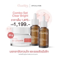 Combo Clear Bright Set (Ceramide Acne Cream 30 G. + Serum 2 Bottles)