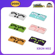 DOIO KBGM-M02 Aluminum Alloy Hot-Swap Low-Profile Mechanical Keyboard, Customizable Portable Gaming 