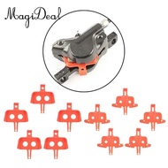 MagiDeal 5pcs Hydraulic Disc Brake Pads Spacer Insert Bicycle Brake Spacer Disc Brakes MTB Bike Part