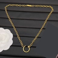 2025 New Style Cartier Classic Classy All-Match Necklace Fashion Light Luxury Elegant Necklace Women