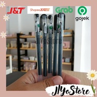 Retail 1pcs Black Ink Gel Pen Stationery Supplies School Office Aesthetic