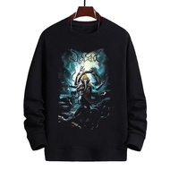 Jasad Crewneck Sweater Band, Cotton Fleece Material