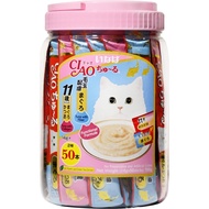 CIAO Chu-Ru Functional (Collagen & Fiber) Treats for Cats (14gx50)