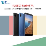 (USED Original Set) Redmi 7A Android 10 (5.45-Inch IPS LCD | 13MP | SD 439 | 2+16GB | 4000mAH) 1 mon