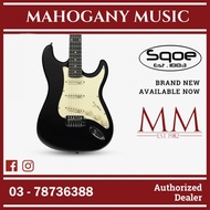 SQOE SEST202 Stratocaster Body SSS Electric Guitar , Rosewood Fretboard ( SEST / SEST-202 / ST 202 )