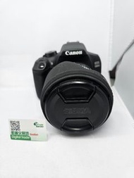 新淨 Canon 1300D wifi version 連 Sigma 17-70mm f2.8 手快有 (not 1500d 200d 2000d 250d r100 r10 r50 4000d 1