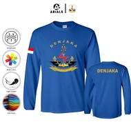 Arials Kaos Baju Lengan Panjang DENJAKA TNI AL