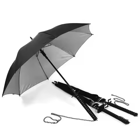 Bleach Kurosaki Ichigo Katana Umbrellas Anime Samurai Sword Parasol Aizen Sousuke Zangetsu Long Kata