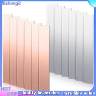 12 Pcs Pure Copper Zinc Anode Sheet 99.9% High Purity Copper Zinc Electrode Strips 0.04 Inch X 0.98 
