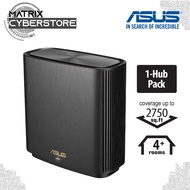 ASUS ZenWiFi XT8 (Black) AX6600 Whole-Home Tri-band Mesh WiFi 6 System Router– Coverage up to 5,500 Sq. ft. or 6+ rooms, WiFi 6, 3, life-time free network security and parental controls, 2.5G port