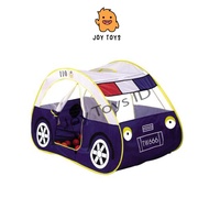 TENDA Blue Police Car Play Tent Kids Playhouse