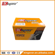 Bateri KINGEVER AA Extra Heavy Duty R6 AA 1.5V 10 pek/sekotak KINGEVER AA Battery Extra Heavy Duty R