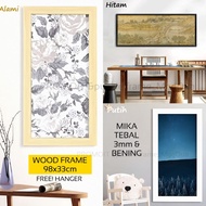 98x33cm FRAME WOOD FRAME/WHITE/BLACK 3 variants for Clementoni, etc.