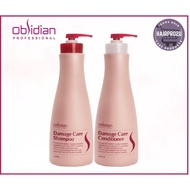 OBSIDIAN DAMAGE CARE SHAMPOO & CONDITIONER 1000ML