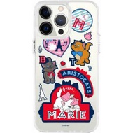 THE HOOD - (多種型號可選)迪士尼 Badge 瑪麗貓iPhone 15/14/13/12/11/Pro/Pro Max 標準防摔保護殼-5375 手機殻