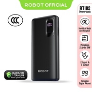 Robot RT102 PowerBank Fast Charging 1000 mAh 15W LED