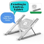 Laptop Notebook Tab Cooler | Portable Laptop Stand Holder | Laptop Notebook Cooling Pad Notebook Lap
