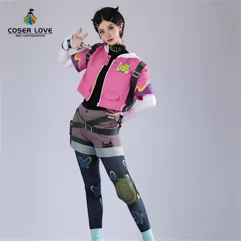 Valorant Clove Clearlove Cosplay Costume Halloween Comic Con Outfits