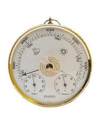 指針式德國高級 大氣壓力計 TFA 西德溫濕度計溫度計濕度計大氣壓力表大氣壓力錶BARO