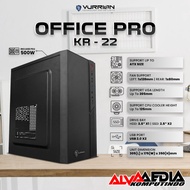 VURRION KR22 PC CASHING INCLUDES OFFICE PRO KR-22 M-ATX OFFICE CASE | VURRION KR22 PC CASE INCLUDES 