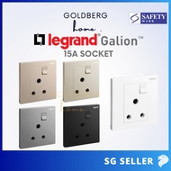 Legrand Galion 15A Aircon Socket White Dark Silver Champagne Rose Gold Matt Black | Goldberg Home