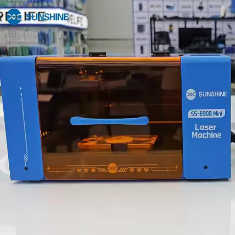 SUNSHINE SS-890B MINI laser machine, glass, bracket separated 174*87mm large working area, compatibl