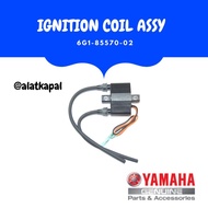 Ignition Coil Assy 6g1-85570-02 Untuk Mesin Tempel Yamaha 8pk