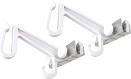 Watanabe Industries SH-07WH Sudare Hanger 7 Type (2P) White, Made in Japan, Approx. 11.8 x 20.5 inch