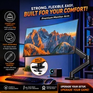 Monitor Stand Mechanical Arm desk monitor mount bracket laptop and monitor (Max 8Kg)14-32inch