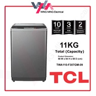 TCL 11KG Top Load Washing Machine Washer/Mesin Basuh (TWA110-F307GM-09) Mesin Basuh Auto/洗衣机
