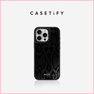 CASETiFY Mobile Phone Case Co-branded BLVCK Snake Pattern Mirror Suitable For IPhone17/16Pro Max/15/