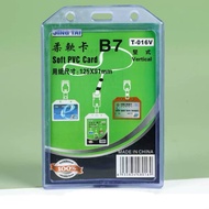 JSON JINGTAI Card Holder B7 Silicon ID Case PVC Jelly Card Case Transparent Waterproof T-016V