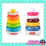 Rainbow Tower Baby Rock A Stack / Baby Toy / Baby Stack