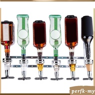 [PerfkMY] 6 Bottle Dispenser Alcohol Dispenser Beer Dispenser Dispenser Shaker for Party Bar Drinks