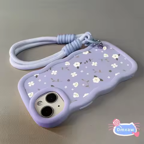 For Tecno Spark 30 20 Pro Plus 20C 10 10C 9 8 8C 8T 7 7T 5G 4G Phone Case 3D Wave Strap Cute Ins Sty