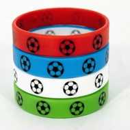 Football-themed World Cup event entrance gift silicone wristband fan commemorative sports rubber wri