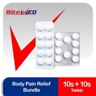 Body Pain Relief Bundle (Mefenamic Acid 250mg 10s + Paracetamol 500mg 10s)
