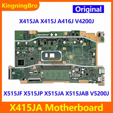 Laptop X415JA Main Board For ASUS VivoBook X515JF A416J X515JP X415J X515JA V5200J V4200J X515JAB Mo