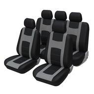Seat Cover Cross-Border Five-Seater Fabric Export Seat Cover Universal for Cars H Double Needle Car 