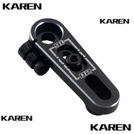 KAREN1 Steering Horn, Adjustable Aluminum Servo Arm,  Black 7075 25T 15.5 to 20mm Servo Swing Arm RC