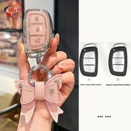 Tpu Car Key Case Cover for Hyundai I10 I20 I30 N I40 Ioniq 5 Sonata Elantra Tucson Creta Stargazer A
