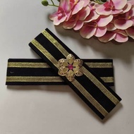 Selendang Obi Bludru Free Bross | Ikat Pinggang Kebaya | Obi Belt | Obi Bali | Selendang Bali