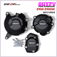 การคุ้มครองฝาครอบเครื่องยนต์มอเตอร์ไซค์จาก Z900SE Z900ของ QUYPV สำหรับ KAWASAKI Z 900 SE 900SE 2017 2018 2019 2020 2021 2022 2023ฝาครอบป้องกันเครื่องยนต์ APITV