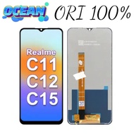 (ORIGINAL) LCD OPPO REALME C11 / C12 / C15 FULLSET TOUCHSCREEN ORIGINAL WITH WARRANTY