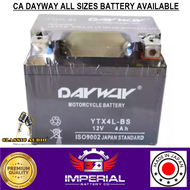 CLASSIC AUDIO  Original DAYWAY MOTORCYCLE BATTERY 2.5L 3L 4L 5L 6.5L 7L 7A ETC (ORIGINAL)