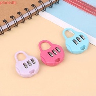 PLANED Password Combination Lock, Plastic Backpack Padlock Padlock, Portable Combination Padlock Pas