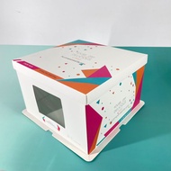 Featured Recommendations Shenzhen8Inch101-inch White Cake Box with Window Baking Packaging Box Birth